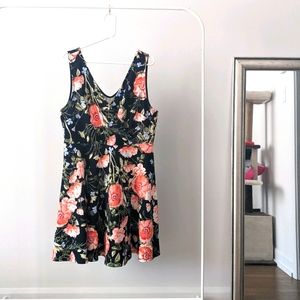 Maitai Floral Sleeveless Dress 2x-3x